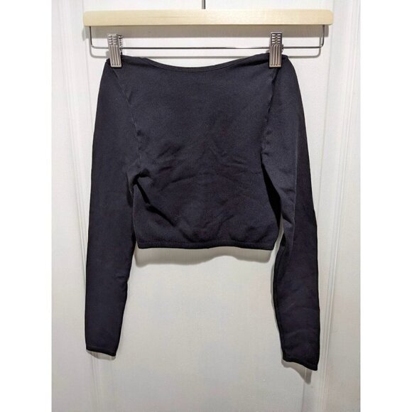 NEW Free People Intimately | Cropped corset front long sleeve top - Picture 2 of 5